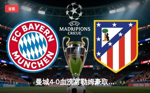 曼城4-0血洗富勒姆豪取八连胜 哈兰德双响创英超纪录